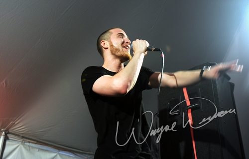 Mike Posner at Bonnaroo Manchester, TN on June 13, 2010 &mdash; concert photo by Wayne Dennon