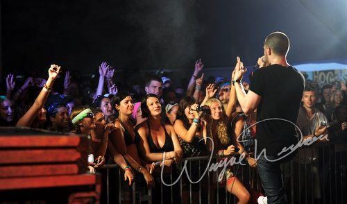 Mike Posner at Bonnaroo Manchester, TN on June 13, 2010 &mdash; concert photo by Wayne Dennon