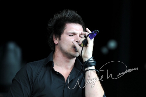 Adelitas Way at Catch the Fever festival grounds Pryor, OK on May 28, 2010 &mdash; concert photo by Wayne Dennon