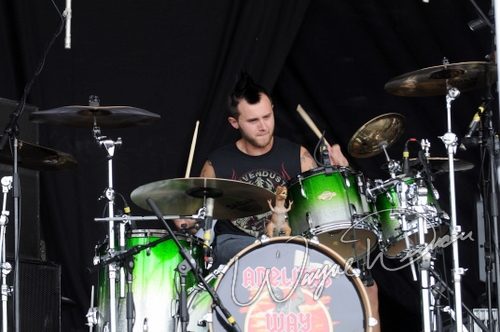 Adelitas Way at Catch the Fever festival grounds Pryor, OK on May 28, 2010 &mdash; concert photo by Wayne Dennon