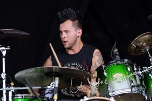 Adelitas Way at Catch the Fever festival grounds Pryor, OK on May 28, 2010 &mdash; concert photo by Wayne Dennon