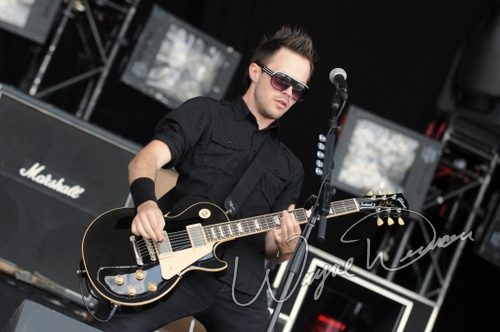 Adelitas Way at Catch the Fever festival grounds Pryor, OK on May 28, 2010 &mdash; concert photo by Wayne Dennon