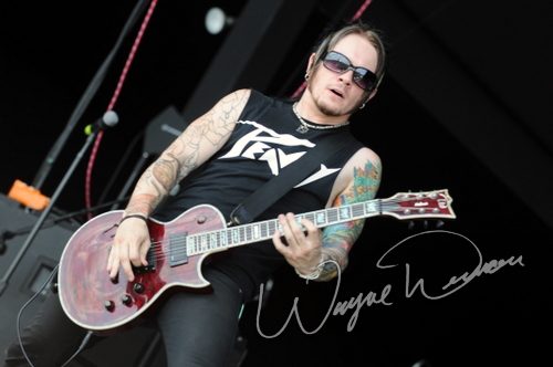 Adelitas Way at Catch the Fever festival grounds Pryor, OK on May 28, 2010 &mdash; concert photo by Wayne Dennon