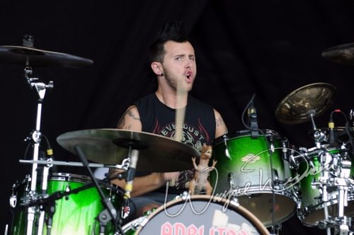 Adelitas Way at Catch the Fever festival grounds Pryor, OK on May 28, 2010 &mdash; concert photo by Wayne Dennon