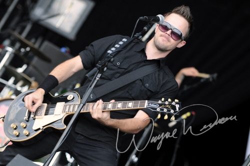 Adelitas Way at Catch the Fever festival grounds Pryor, OK on May 28, 2010 &mdash; concert photo by Wayne Dennon