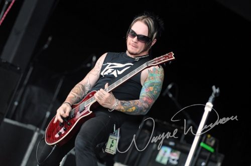 Adelitas Way at Catch the Fever festival grounds Pryor, OK on May 28, 2010 &mdash; concert photo by Wayne Dennon