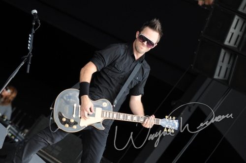 Adelitas Way at Catch the Fever festival grounds Pryor, OK on May 28, 2010 &mdash; concert photo by Wayne Dennon