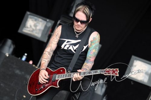 Adelitas Way at Catch the Fever festival grounds Pryor, OK on May 28, 2010 &mdash; concert photo by Wayne Dennon