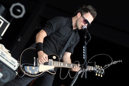 Adelitas Way at Catch the Fever festival grounds Pryor, OK on May 28, 2010 &mdash; concert photo by Wayne Dennon