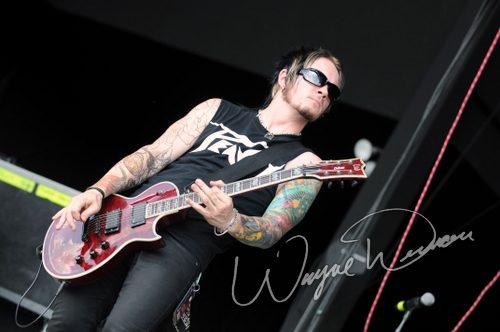 Adelitas Way at Catch the Fever festival grounds Pryor, OK on May 28, 2010 &mdash; concert photo by Wayne Dennon