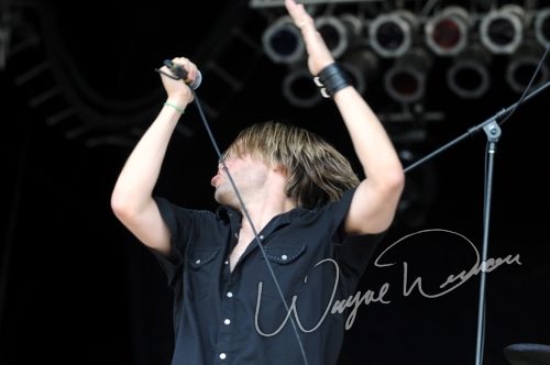 Aranda at Catch the Fever festival grounds Pryor, OK on May 30, 2010 &mdash; concert photo by Wayne Dennon