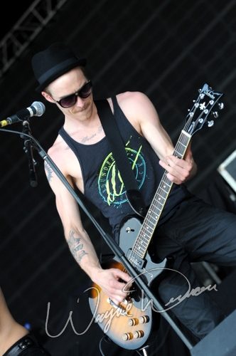 Burn Halo at Catch the Fever festival grounds Pryor, OK on May 29, 2010 &mdash; concert photo by Wayne Dennon