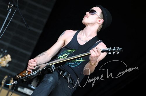 Burn Halo at Catch the Fever festival grounds Pryor, OK on May 29, 2010 &mdash; concert photo by Wayne Dennon