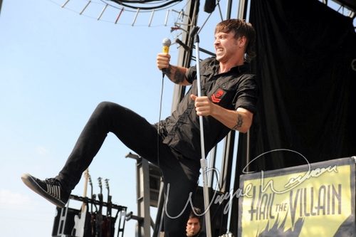 Hail the Villain at Catch the Fever festival grounds Pryor, OK on May 30, 2010 &mdash; concert photo by Wayne Dennon