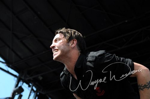 Hail the Villain at Catch the Fever festival grounds Pryor, OK on May 30, 2010 &mdash; concert photo by Wayne Dennon