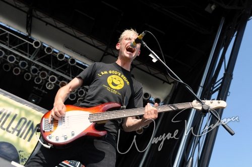 Hail the Villain at Catch the Fever festival grounds Pryor, OK on May 30, 2010 &mdash; concert photo by Wayne Dennon