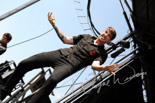 Hail the Villain at Catch the Fever festival grounds Pryor, OK on May 30, 2010 &mdash; concert photo by Wayne Dennon