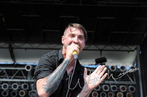Hail the Villain at Catch the Fever festival grounds Pryor, OK on May 30, 2010 &mdash; concert photo by Wayne Dennon