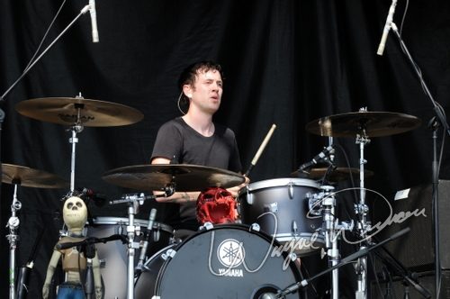 Hail the Villain at Catch the Fever festival grounds Pryor, OK on May 30, 2010 &mdash; concert photo by Wayne Dennon