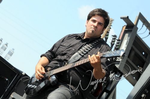 Hail the Villain at Catch the Fever festival grounds Pryor, OK on May 30, 2010 &mdash; concert photo by Wayne Dennon