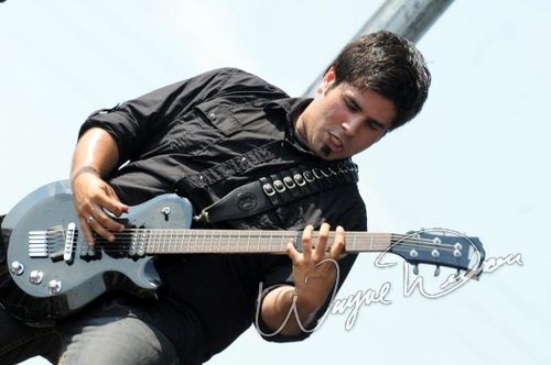 Hail the Villain at Catch the Fever festival grounds Pryor, OK on May 30, 2010 &mdash; concert photo by Wayne Dennon