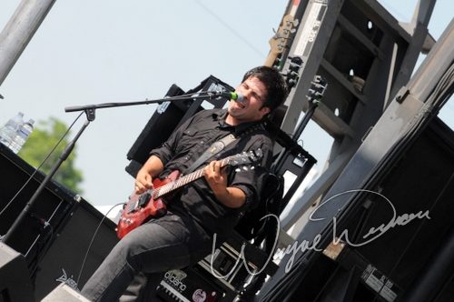 Hail the Villain at Catch the Fever festival grounds Pryor, OK on May 30, 2010 &mdash; concert photo by Wayne Dennon