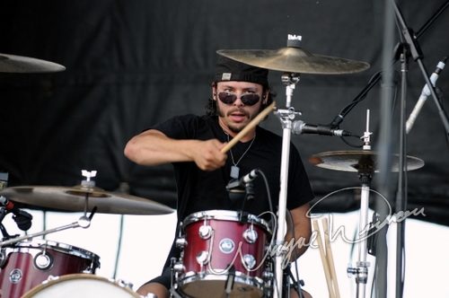 New Medicine at Catch the Fever festival grounds Pryor, OK on May 28, 2010 &mdash; concert photo by Wayne Dennon