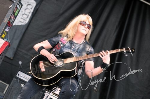Chuk Cooley & the Demon Hammers at Catch the Fever festival grounds Pryor, OK on May 28, 2010 &mdash; concert photo by Wayne Dennon