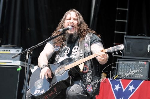 Chuk Cooley & the Demon Hammers at Catch the Fever festival grounds Pryor, OK on May 28, 2010 &mdash; concert photo by Wayne Dennon