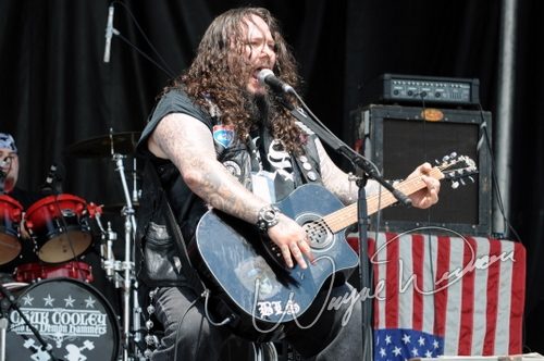 Chuk Cooley & the Demon Hammers at Catch the Fever festival grounds Pryor, OK on May 28, 2010 &mdash; concert photo by Wayne Dennon