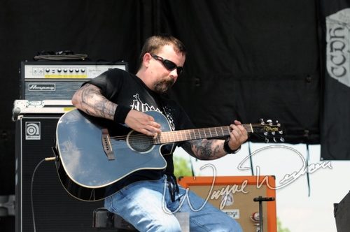Chuk Cooley & the Demon Hammers at Catch the Fever festival grounds Pryor, OK on May 28, 2010 &mdash; concert photo by Wayne Dennon
