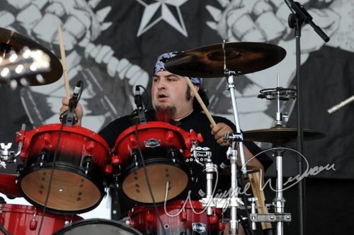 Chuk Cooley & the Demon Hammers at Catch the Fever festival grounds Pryor, OK on May 28, 2010 &mdash; concert photo by Wayne Dennon