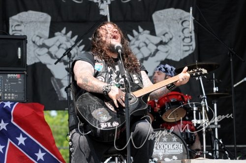 Chuk Cooley & the Demon Hammers at Catch the Fever festival grounds Pryor, OK on May 28, 2010 &mdash; concert photo by Wayne Dennon