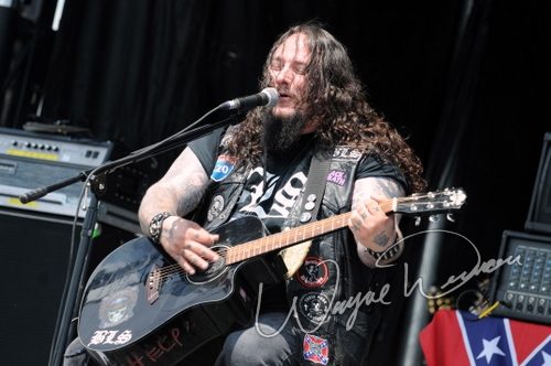 Chuk Cooley & the Demon Hammers at Catch the Fever festival grounds Pryor, OK on May 28, 2010 &mdash; concert photo by Wayne Dennon