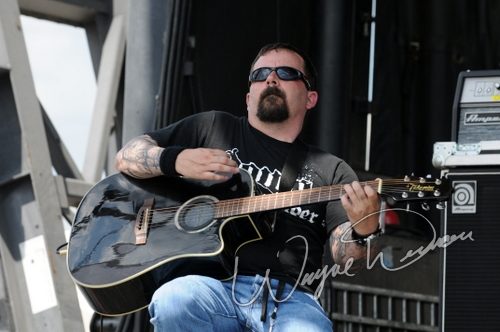 Chuk Cooley & the Demon Hammers at Catch the Fever festival grounds Pryor, OK on May 28, 2010 &mdash; concert photo by Wayne Dennon