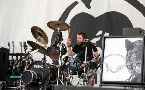 Rise Against at Columbus Crew Stadium Columbus, OH on May 22, 2010 &mdash; concert photo by Wayne Dennon