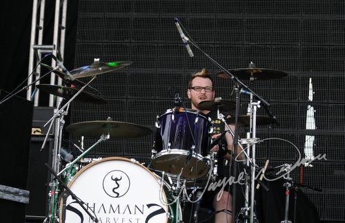 Shamans Harvest at Columbus Crew Stadium Columbus, OH on May 23, 2010 &mdash; concert photo by Wayne Dennon