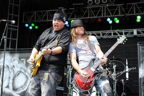 Shamans Harvest at Columbus Crew Stadium Columbus, OH on May 23, 2010 &mdash; concert photo by Wayne Dennon
