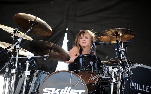 Skillet at Columbus Crew Stadium Columbus, OH on May 22, 2010 &mdash; concert photo by Wayne Dennon