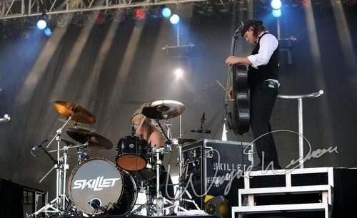 Skillet at Columbus Crew Stadium Columbus, OH on May 22, 2010 &mdash; concert photo by Wayne Dennon