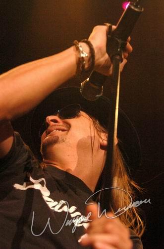 Kid Rock at Freedom Hall Louisville, KY on February 27, 2004 &mdash; concert photo by Wayne Dennon