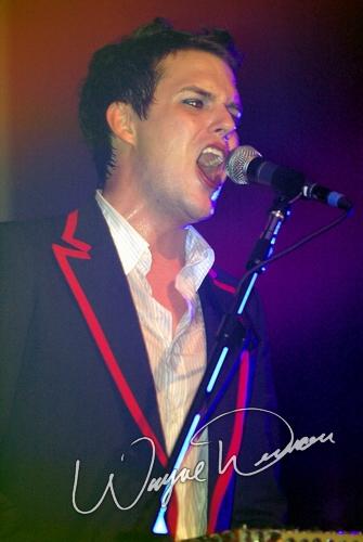 The Killers at Madison Theater Covington, KY on May 26, 2005 &mdash; concert photo by Wayne Dennon
