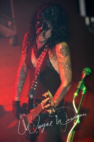 Kittie at Headliners Music Hall Louisville, KY on October 12, 2004 &mdash; concert photo by Wayne Dennon
