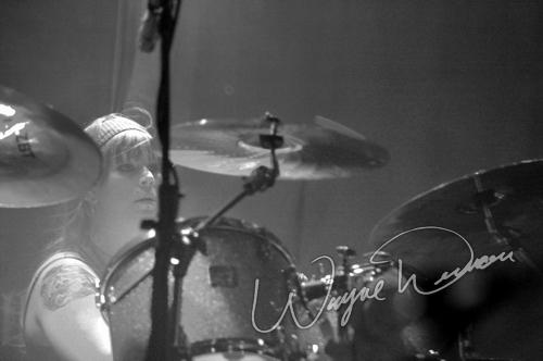 Kittie at Headliners Music Hall Louisville, KY on October 12, 2004 &mdash; concert photo by Wayne Dennon