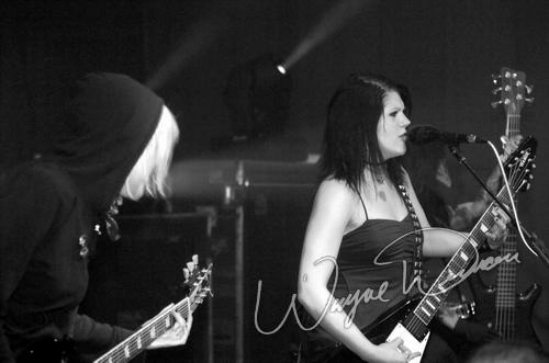 Kittie at Headliners Music Hall Louisville, KY on October 12, 2004 &mdash; concert photo by Wayne Dennon