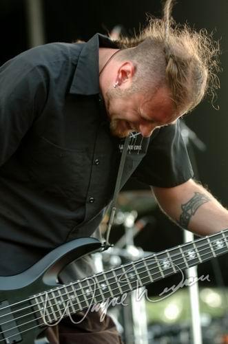 Lacuna Coil at Ozzfest Columbus, OH on July 20, 2004 &mdash; concert photo by Wayne Dennon