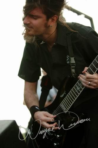 Lacuna Coil at Ozzfest Columbus, OH on July 20, 2004 &mdash; concert photo by Wayne Dennon