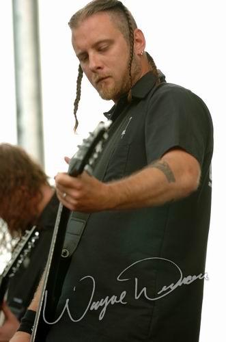 Lacuna Coil at Ozzfest Columbus, OH on July 20, 2004 &mdash; concert photo by Wayne Dennon