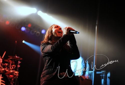 Lacuna Coil at Catch the Fever festival grounds Pryor, OK on May 30, 2010 &mdash; concert photo by Wayne Dennon