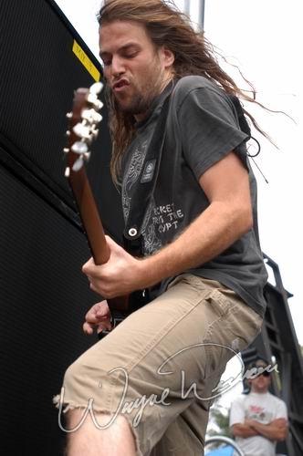 Lamb Of God at Ozzfest Columbus, OH on July 20, 2004 &mdash; concert photo by Wayne Dennon